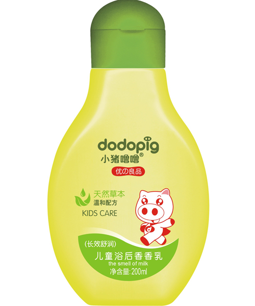 小豬嚕嚕兒童浴后香香乳(長(zhǎng)效舒潤(rùn))200ml
