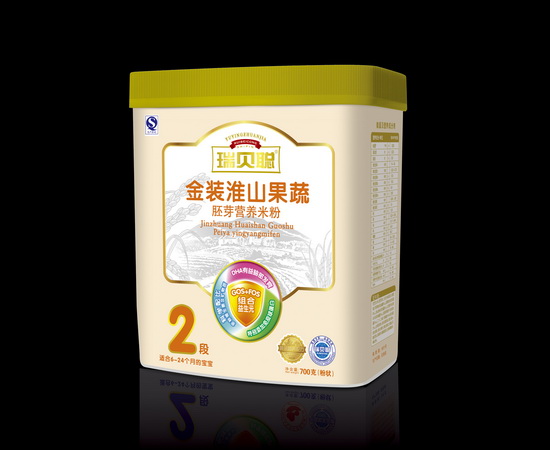 瑞貝聰淮山果蔬胚芽營養(yǎng)米粉2段