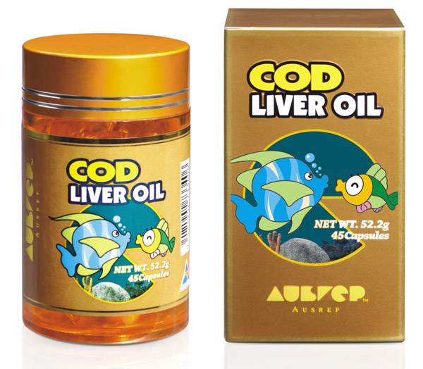 澳妍鱈魚肝油軟膠囊