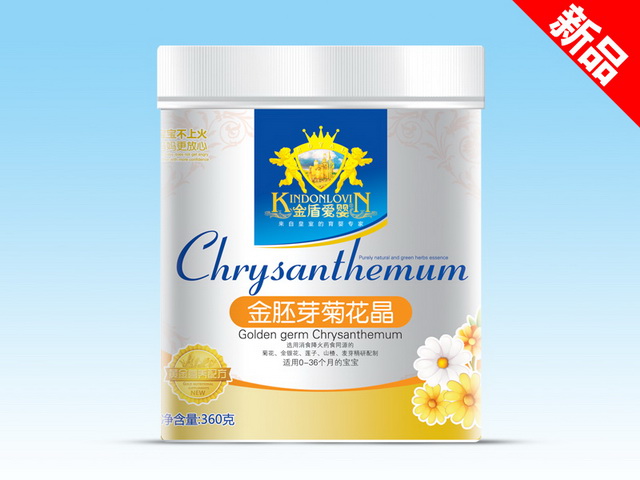 金盾愛嬰菊花晶桶裝-金胚芽