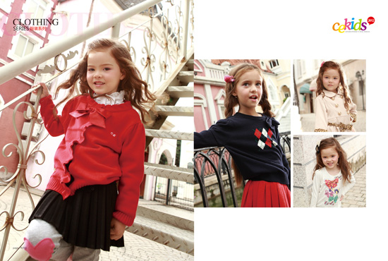 CE淡粉女孩套裝