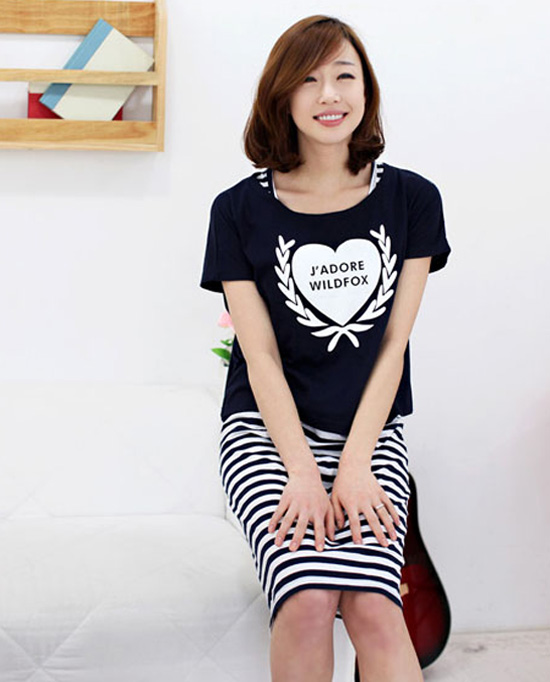 十月情孕婦哺乳長裙