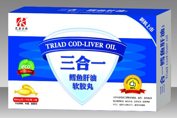 艾康樂源三合一鱈魚肝油軟膠丸