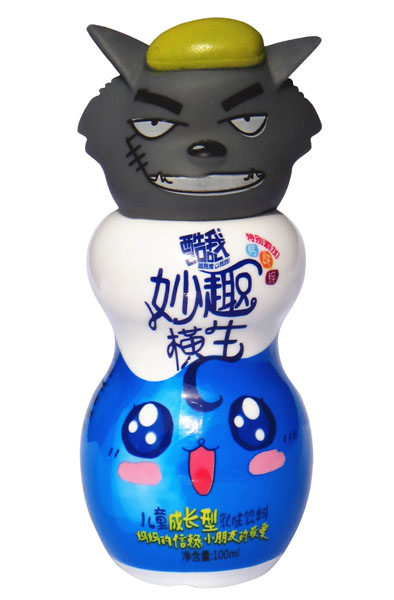 酷我妙趣橫生灰太狼兒童成長型乳味飲料