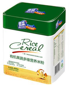 貝希有機(jī)果蔬多維營(yíng)養(yǎng)米粉聽裝