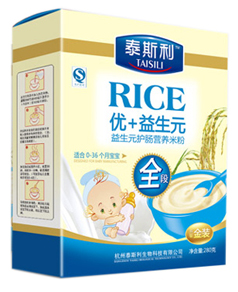 泰斯利益生元護(hù)腸米粉盒裝