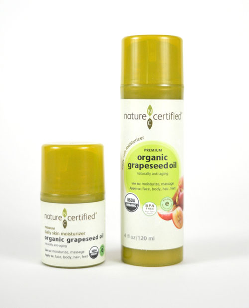 Nature Certeified有機(jī)葡萄籽油
