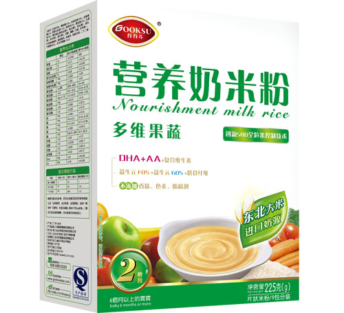 谷谷蘇多維果蔬營(yíng)養(yǎng)奶米粉2段