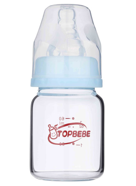 淘寶樂(lè)標(biāo)口玻璃奶瓶60ml