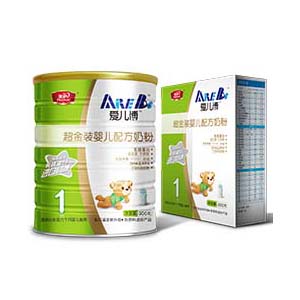 愛兒博超金裝嬰兒配方奶粉