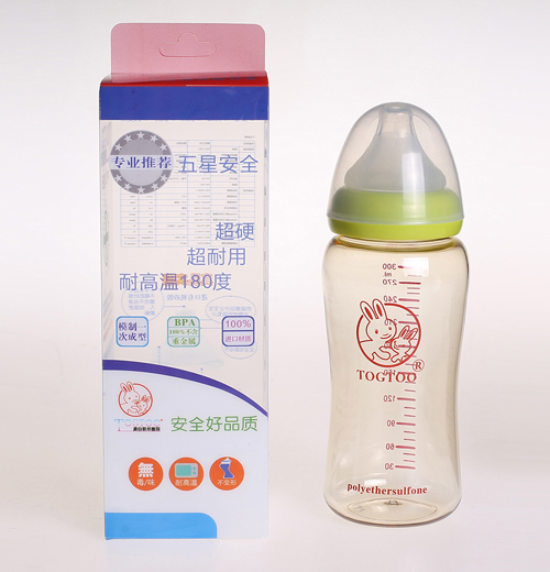 淘氣兔ppsu奶瓶300ml綠色