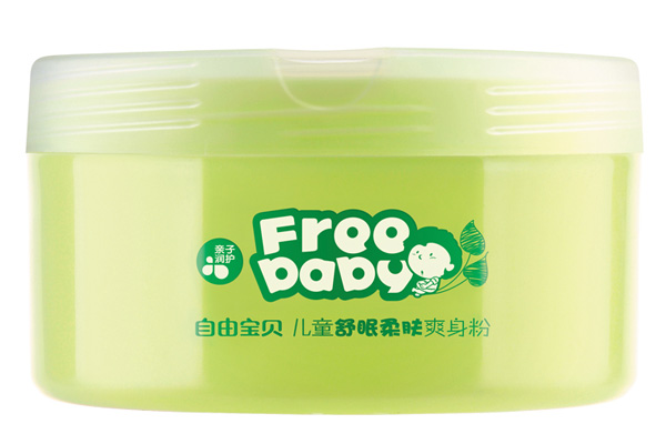 自由寶貝兒童爽身粉
