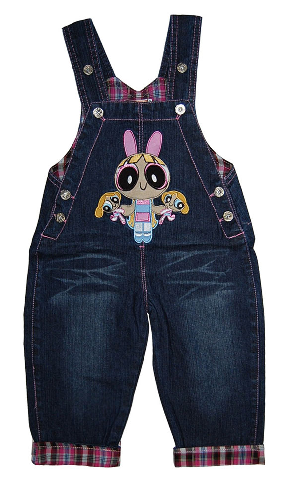 嬰比迪牛仔精靈寶寶背帶褲