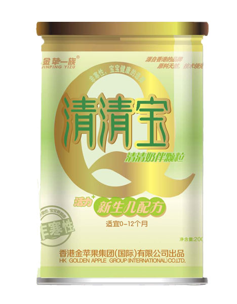金蘋一族新生兒配方清清寶