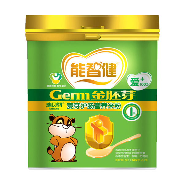 能智健550g麥芽護(hù)腸營養(yǎng)米粉1段