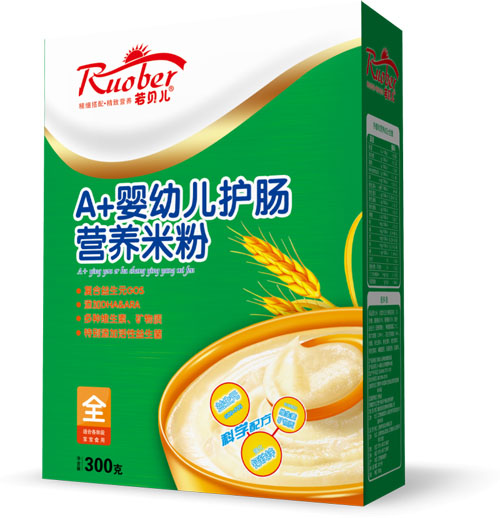 若貝兒嬰幼兒護(hù)腸營養(yǎng)米粉全段