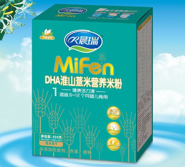 晨瑞DHA淮山薏米營(yíng)養(yǎng)米粉1段
