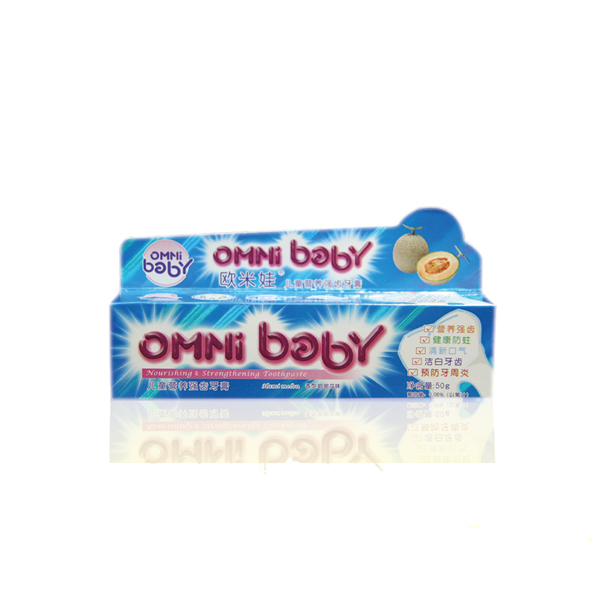 歐米娃兒童營養(yǎng)強齒牙膏(哈密瓜)