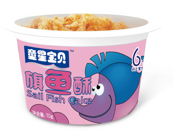 海星寶貝旗魚酥桶裝