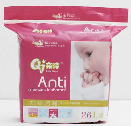 親潔抗疹防漏嬰兒柔薄紙尿褲L26