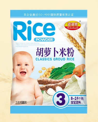 新多樂胡蘿卜米粉3段