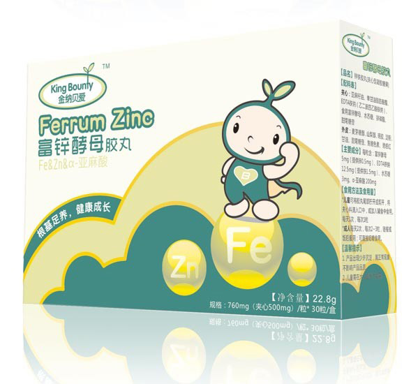 金納貝愛富鋅酵母膠丸