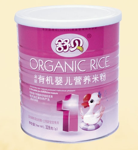 舒貝有機嬰兒營養(yǎng)米粉1段