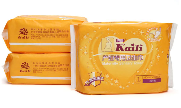 開麗產(chǎn)婦專用衛(wèi)生巾L號(hào)3片裝