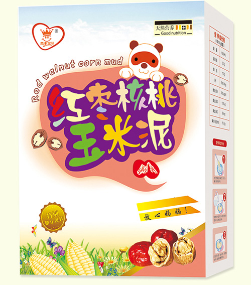 麗豐寶貝紅棗核桃玉米泥