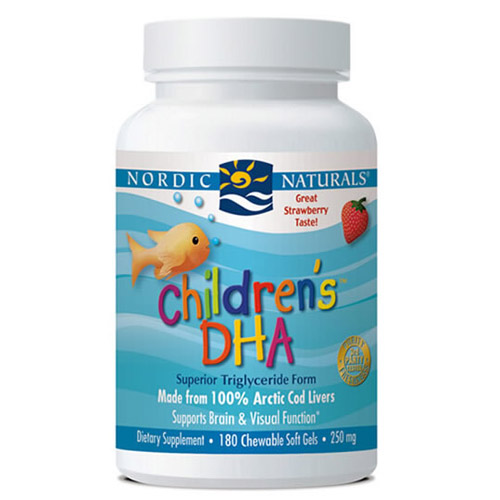 挪帝克兒童北極鱈魚肝油軟膠囊