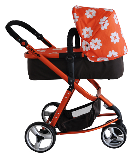 貝之星嬰兒推車T5000型粉色