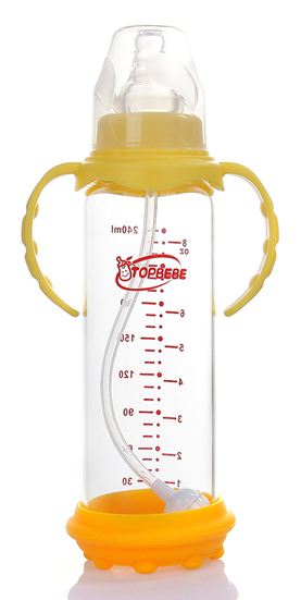 淘寶樂(lè)標(biāo)口玻璃奶瓶240ml