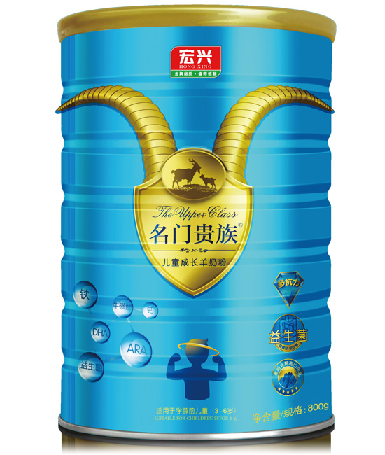 名門(mén)貴族兒童成長(zhǎng)配方羊奶粉800g