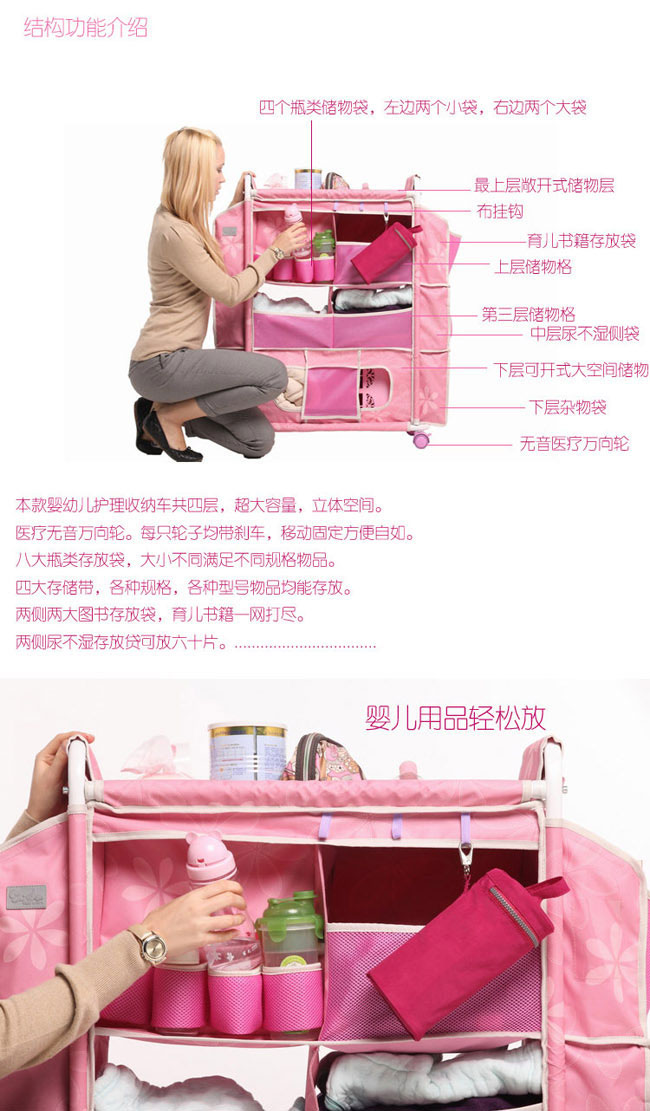 yingye護(hù)理收納車太陽花2_01