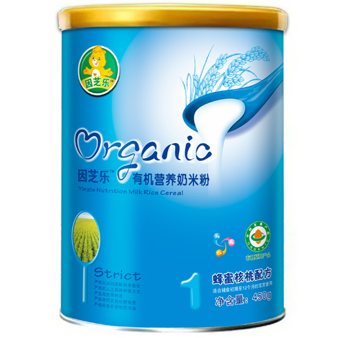因芝樂(lè)聽裝有機(jī)營(yíng)養(yǎng)奶米粉1段