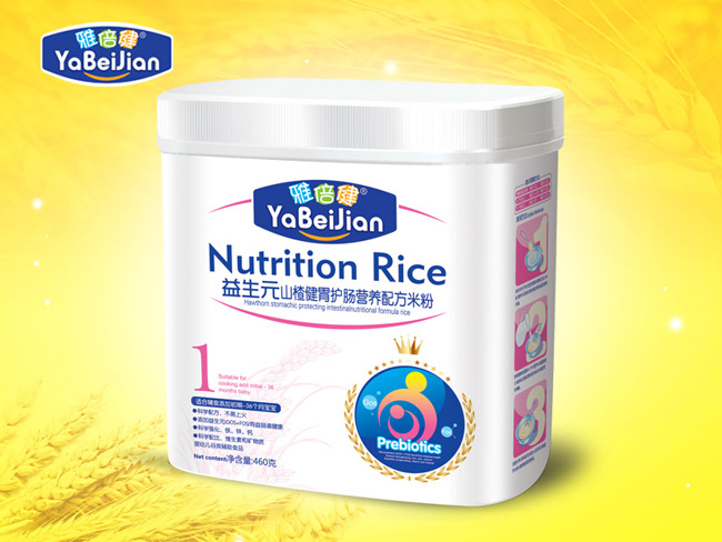 雅倍健山楂健胃護腸460g米粉1段