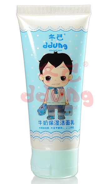 冬己兒童牛奶保濕潔面乳