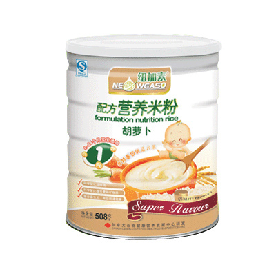 紐加素1段胡蘿卜營(yíng)養(yǎng)米粉