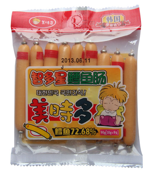 美時多智多星鱈魚腸90g