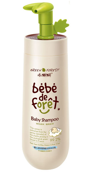 小蝌蚪嬰兒柔潤舒緩洗發(fā)沐浴乳