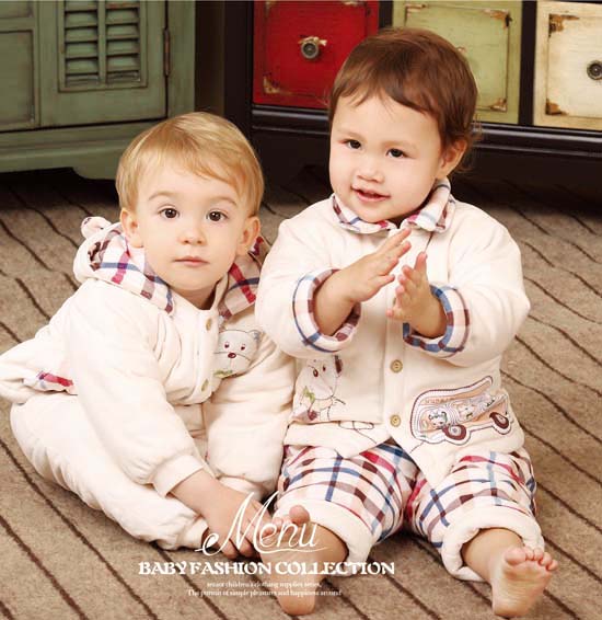 諾比可愛小熊保暖衣套裝