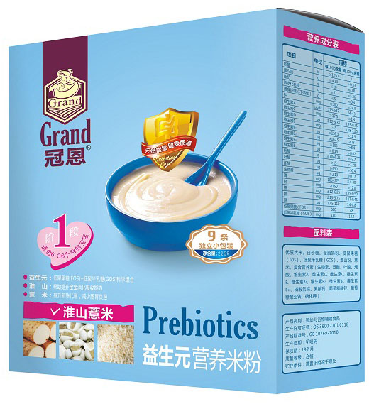 冠恩淮山薏米益生元營養(yǎng)米粉