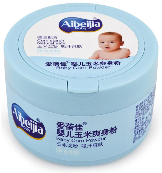愛(ài)蓓佳嬰兒玉米爽身粉