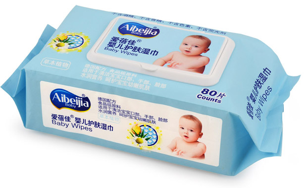愛(ài)蓓佳嬰兒護(hù)膚濕巾