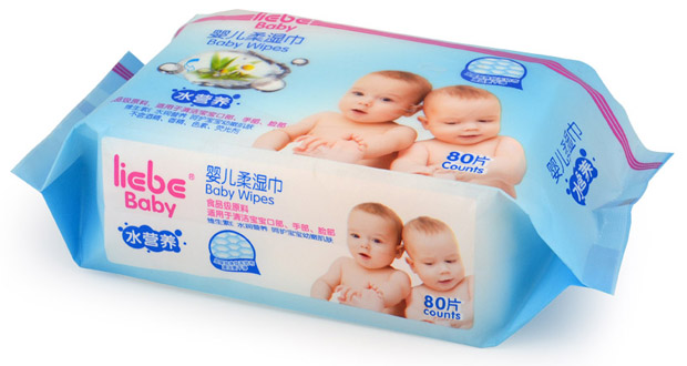 利貝嬰兒柔濕巾80片
