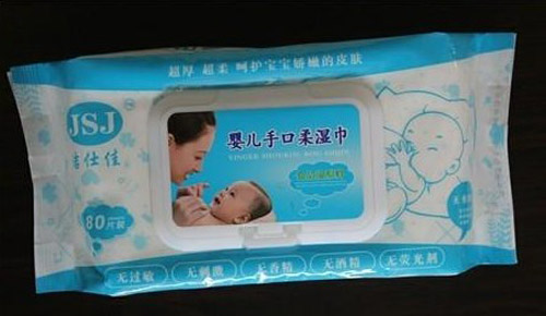 潔仕佳yinge手口濕巾80片