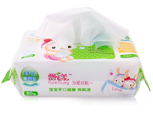 飄漾嬰兒柔濕巾80抽