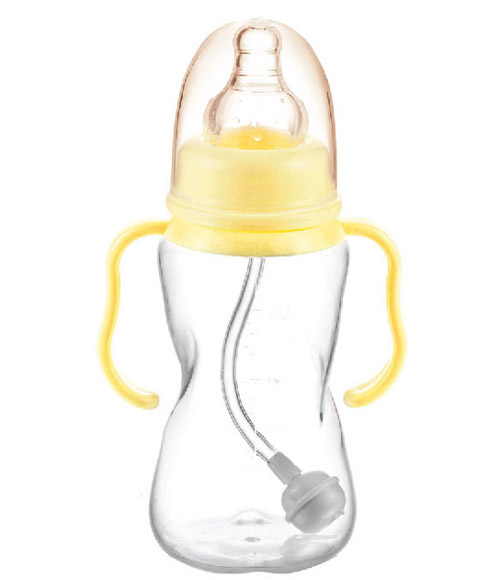 愛樂寶標(biāo)口PP初生奶瓶120ml黃色