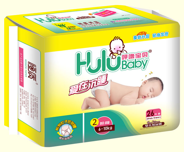 呼嚕寶貝愛(ài)在沉睡紙尿褲2階段26片