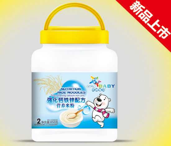 環(huán)球?qū)氊悘?qiáng)化鈣鐵鋅配方營(yíng)養(yǎng)米粉850克
